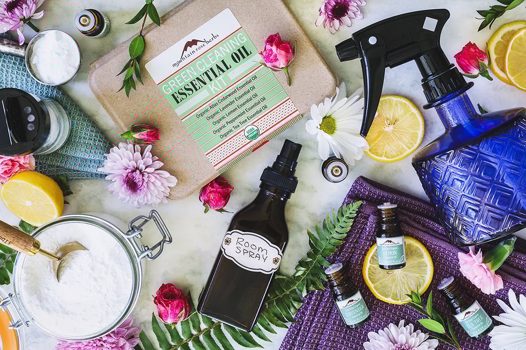 4 recettes de nettoyage vert parfumé sur mesure

