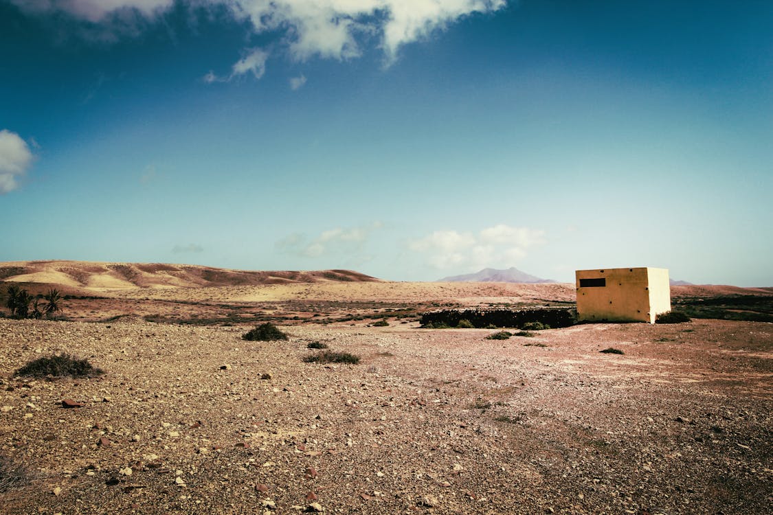 À l'intérieur des bunkers anti-apocalypse des ultra-riches: l'âme chaleureuse 15 Bâtiment en béton blanc dans le désert