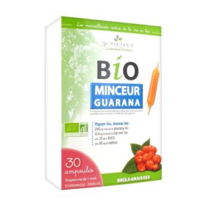 3 CHENES BIO MINCEUR GUARANA 30 AMPOULES