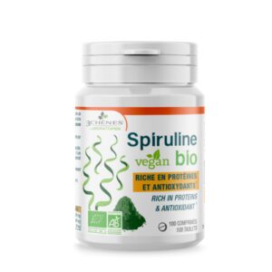 3 CHENES BIO SPIRULINE BIOLOGIQUE 100 COMPRIMES