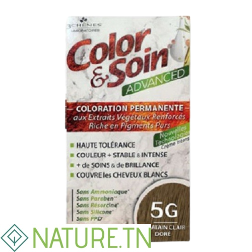 3 CHENES COLOR & SOIN ADVANCED 5G CHATAIN CLAIR DORE 3 3 CHENES COLOR & SOIN ADVANCED 5G CHATAIN CLAIR DORE