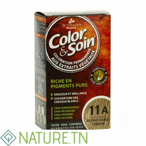 3 CHENES COLOR & SOIN COLORATION BLOND SABLE CENDRE 11A 3 3 CHENES COLOR & SOIN COLORATION BLOND SABLE CENDRE 11A