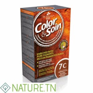 3 CHENES COLOR & SOIN COLORATION BLOND TERRE CUIVRE 7C