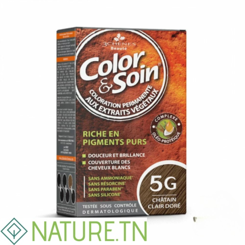 3 CHENES COLOR & SOIN COLORATION CHATAIN CLAIR DORE 5G 3 3 CHENES COLOR & SOIN COLORATION CHATAIN CLAIR DORE 5G