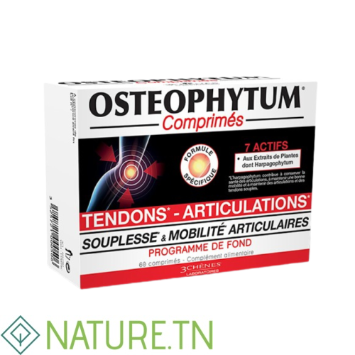 3 CHENES OSTEOPHYTUM 60 COMPRIMES 2