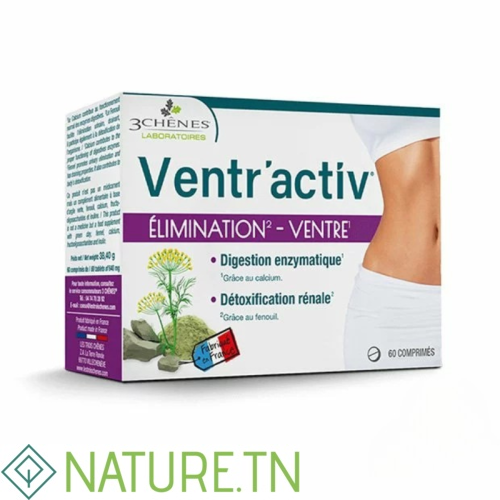 3 CHENES VENTR'ACTIV COMPRIMES 60 1
