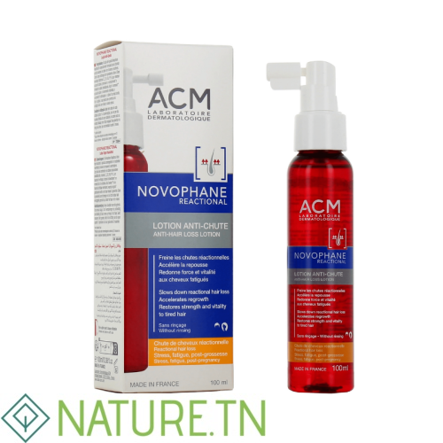 ACM NOVOPHANE REACTIONAL LOTION ANTI-CHUTE 100 ML 3 ACM NOVOPHANE REACTIONAL LOTION ANTI-CHUTE 100 ML