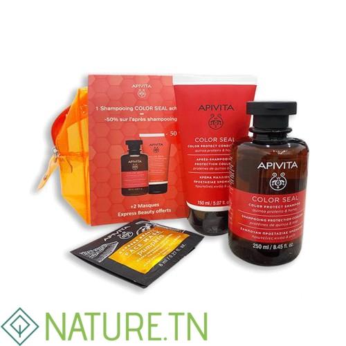 APIVITA TROUSSE ROUGE CHEVEUX COLORES 3 APIVITA TROUSSE ROUGE CHEVEUX COLORES