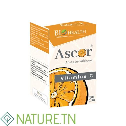 BIOHEALTH ASCOR VITAMINE C 30 GELULES 1