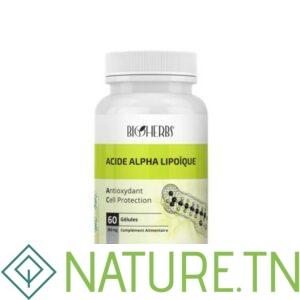 BIOHERBS ACIDE ALPHA LIPOIQUE 60 GELULES