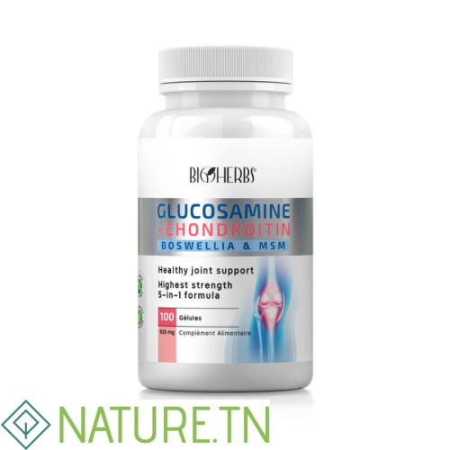 BIOHERBS GLUCOSAMINE COMPLEXE 100 GELULES 2