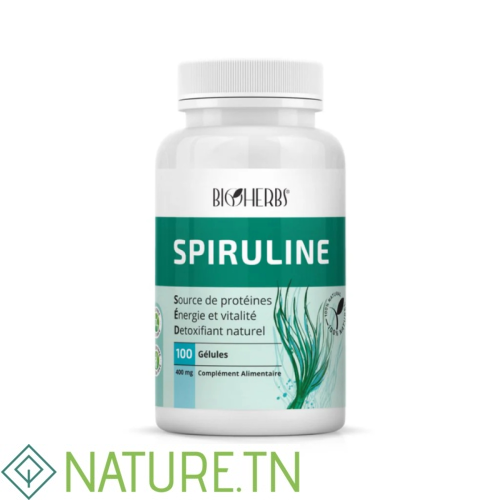 BIOHERBS SPIRULINE 100 GELULES 2