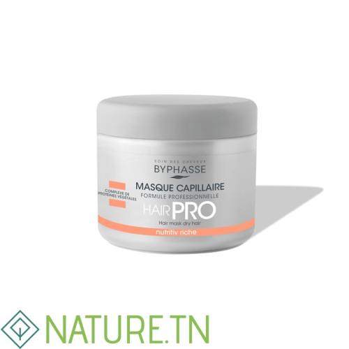 BYPHASSE MASQUE CAPILLAIRE HAIR PRO NUTRITIV RICH CHEVEUX SECS 500ML 2