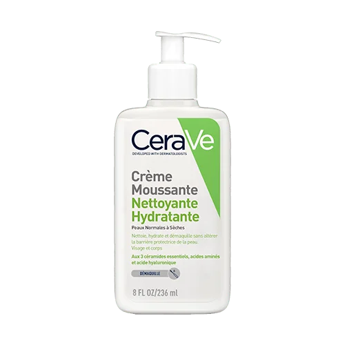 CERAVE CREME MOUSSANTE NETTOYANTE HYDRATANTE 236ML 2