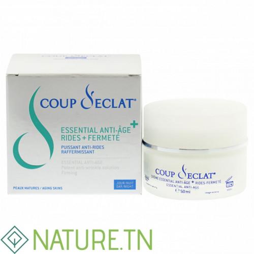 COUP D'ECLAT ESSENTIAL ANTI AGE RIDES+FERMETE JOUR NUIT 50ML 1