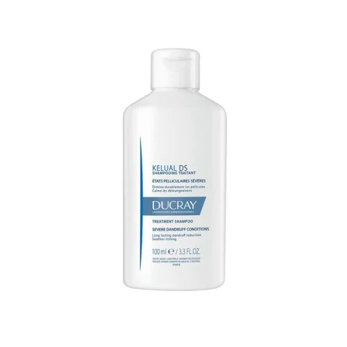 DUCRAY KELUAL DS SHAMPOOING TRAITANT ANTI PELLICULAIRE 100ML 2