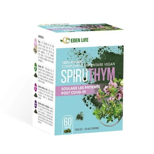 EDEN LIFE SPIRUTHYM 60 COMPRIMES 1