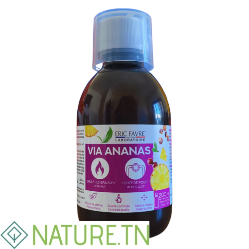 ERIC FAVRE VIA ANANAS BRULEUR DE GRAISSES 200ML 1