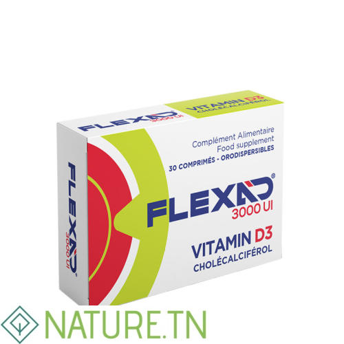 FLEXAD 3000 UI VITAMIN D3 30 COMPRIMES 2