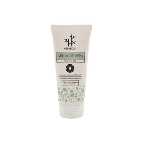 HERBEOS GEL ALOE VERA A L'HUILE DE PEPINS DE FIGUE DE BARBARIE ET AU COLLAGENE MARIN 200ML 1