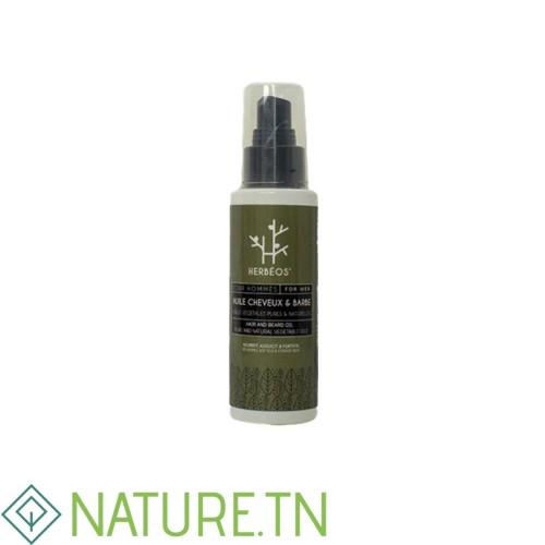 HERBEOS HUILE FORTIFIANTE CHEVEUX ET BARBE 100ML 2 HERBEOS HUILE FORTIFIANTE CHEVEUX ET BARBE 100ML