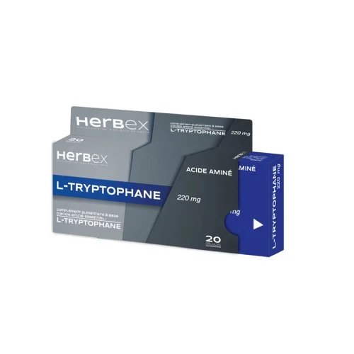 HERBEX L-TRYPTOPHANE 220MG 20 GELULES 2