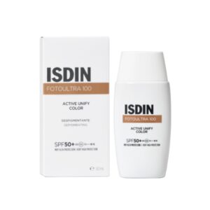 ISDIN PHOTOPROTECTION ECRAN SOLAIRE ACTIVE UNIFY FUSION FLUIDE TEINTEE SPF50+ 50ML
