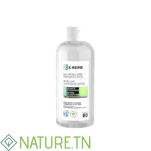 K-REINE EAU MICELLAIRE DEMAQUILLANTE B3 400ML 1