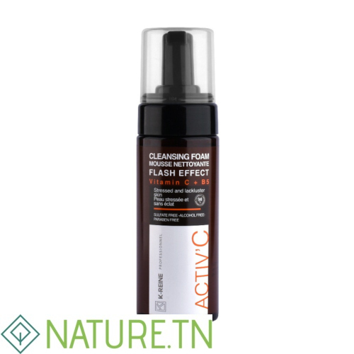 K-REINE MOUSSE NETTOYANTE FLASH EFFECT ACTIV C+B5 150ML 1