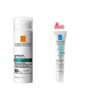 LA ROCHE POSAY ANTHELIOS OIL CORRECT SPF50+ 50ML+EFFACLAR DUO+M 15ML (OFFERT)