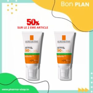 LA ROCHE POSAY ANTHELIOS UVMUNE 400 OIL CONTROL GEL CREME INVISIBLE SPF50+ 50ML(50% SUR LE 2EME)