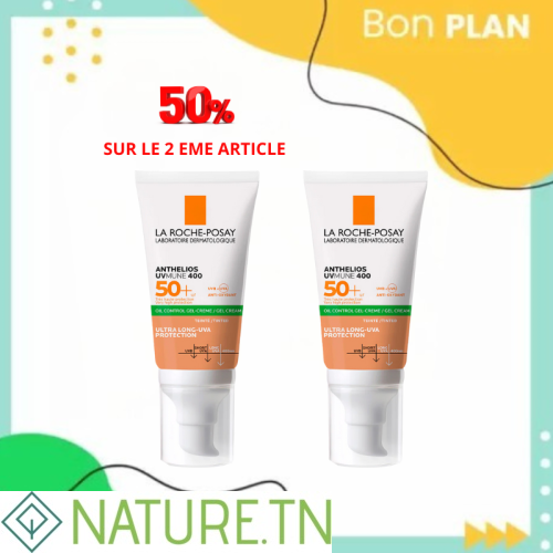 LA ROCHE POSAY ANTHELIOS UVMUNE 400 OIL CONTROL GEL CREME TEINTE SPF50+ 50ML(50% SUR LE 2EME) 2 LA ROCHE POSAY ANTHELIOS UVMUNE 400 OIL CONTROL GEL CREME TEINTE SPF50+ 50ML(50% SUR LE 2EME)