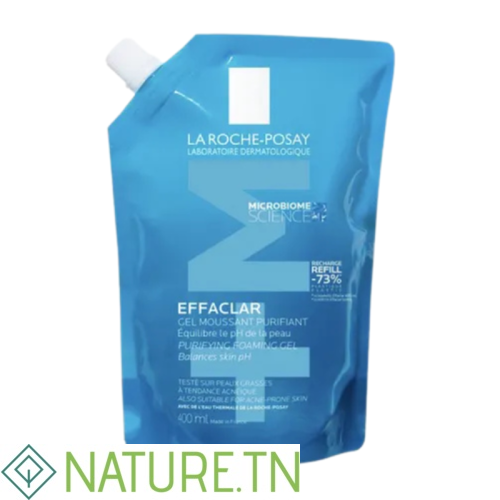 LA ROCHE POSAY EFFACLAR GEL MOUSSANT PURIFIANT RECHARGE 400ML 1