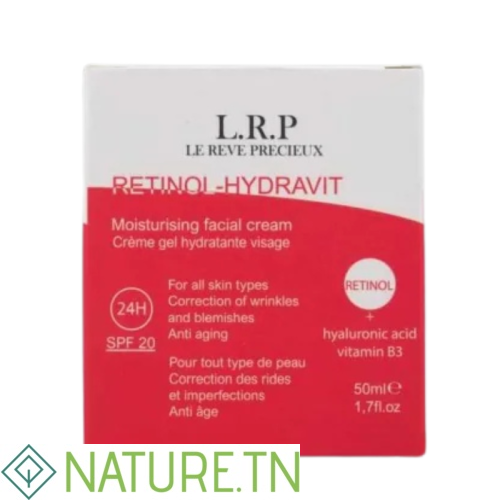 LE REVE PRECIEUX CREME HYDRATANTE ANTI-AGE RETINOL-HYDRAVIT SPF20 50ML 2