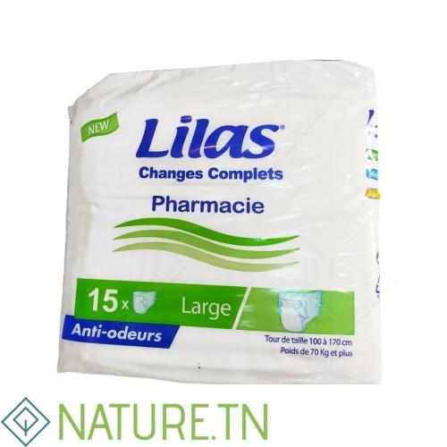 LILAS COUCHES ADULTES CONFORT PROTECT LARGE 15 PIECES 2