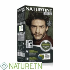 NATURTINT MEN COLORATION PERMANENTE 4N CHATAIN NATUREL 150 ML