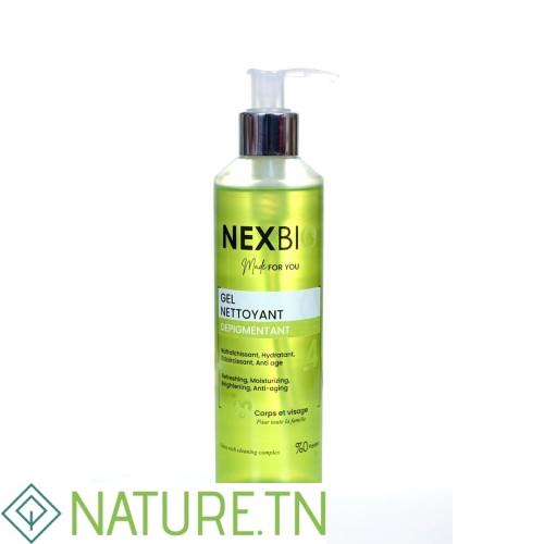 NEXBIO GEL NETTOYANT DEPIGMENTANT 250ML 1