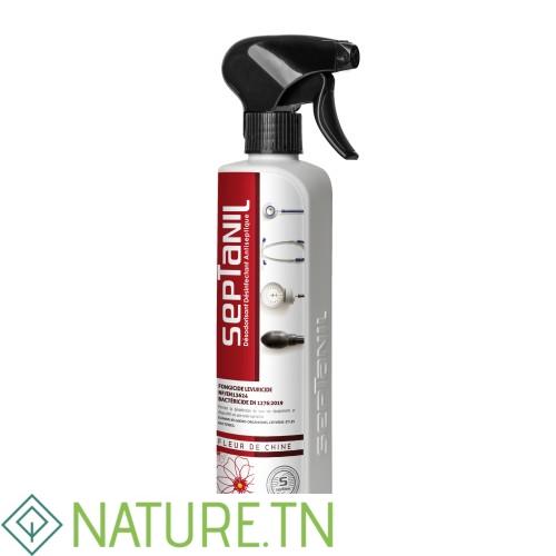 SEPTANIL DESODORISANT DESINFECTANT ANTISEPTIQUE FLEUR DE CHINE 500ML 2