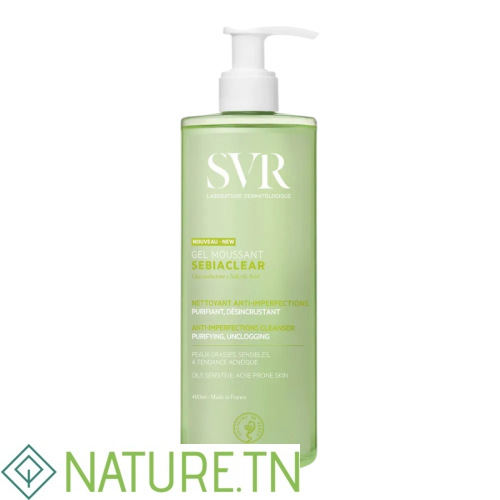 SVR SEBIACLEAR GEL MOUSSANT 400ML 1