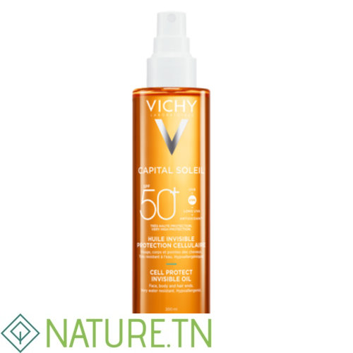 VICHY CAPITAL SOLEIL HUILE DE PROTECTION CELLULAIRE SPF50+ 200ML 1