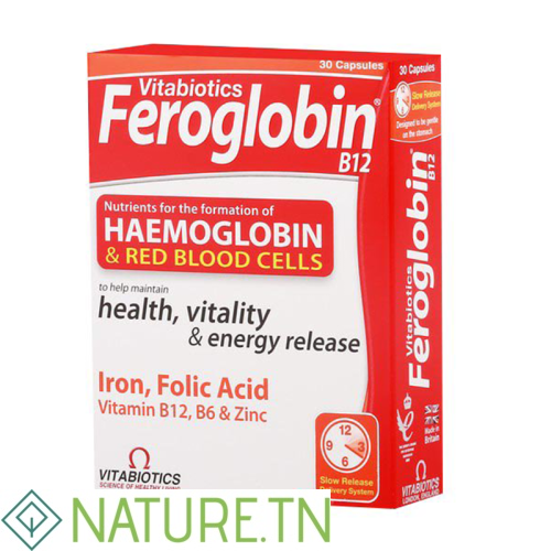 VITABIOTICS FEROGLOBIN 30 CAPSULES 3 VITABIOTICS FEROGLOBIN 30 CAPSULES