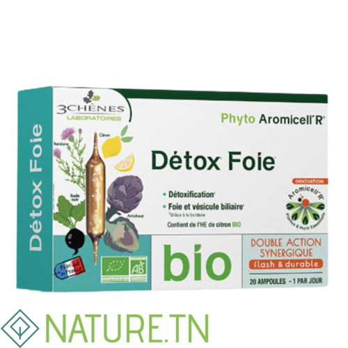 3 CHENES AROMICELLR DETOX FOIE 20 AMPOULES 1 3 CHENES AROMICELLR DETOX FOIE 20 AMPOULES 1