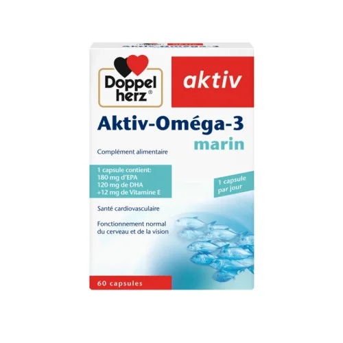 AKTIV OMEGA 3 MARIN 60 CAPSULES 2