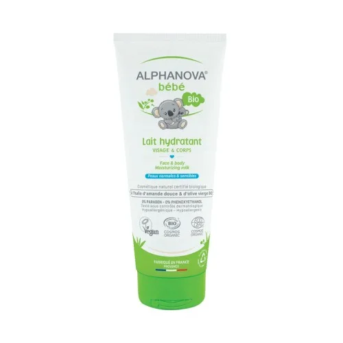 ALPHANOVA BEBE BIO LAIT HYDRATANT VISAGE&CORPS 200ML 1