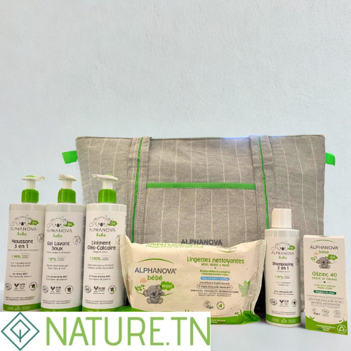 ALPHANOVA BEBE MON TROUSSEAU MATERNITE BIO FLEUR DORANGER 1