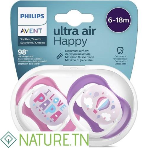 AVENT 2 SUCETTES 6-18M SCF080/04 1 AVENT 2 SUCETTES 6-18M SCF080/04 1