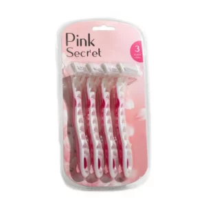AZAL LOT DE 4 RASOIRS PINK SECRET