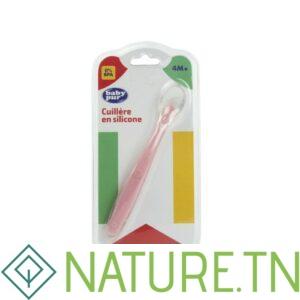 BABY PUR CUILLERE EN SILICONE 4M+