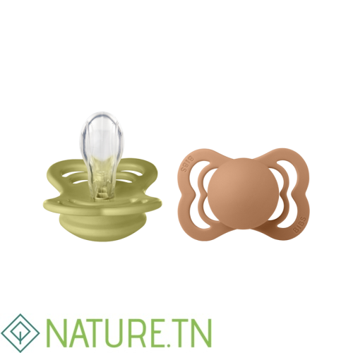 BIBS 2 SUCETTES SUPREME COLLECTION MEADOW EARTH SIZE 1 2 BIBS 2 SUCETTES SUPREME COLLECTION MEADOW EARTH SIZE 1 2