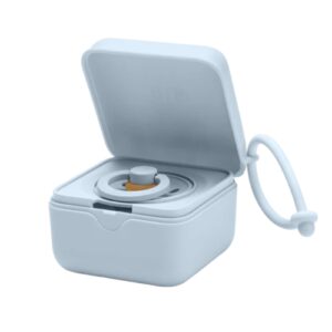 BIBS PACIFIER BOX A TETINES BABY BLUE